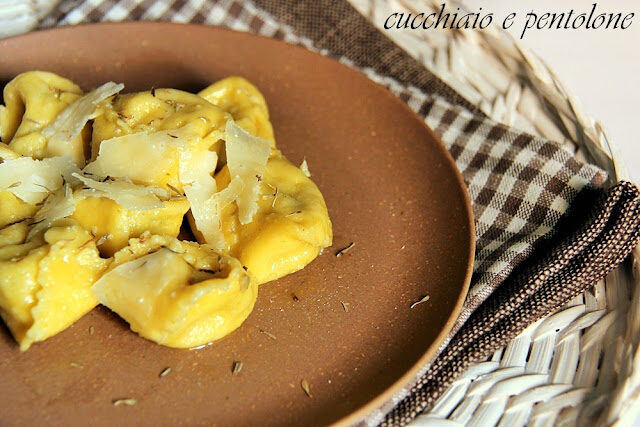 agnolotti di melanzane