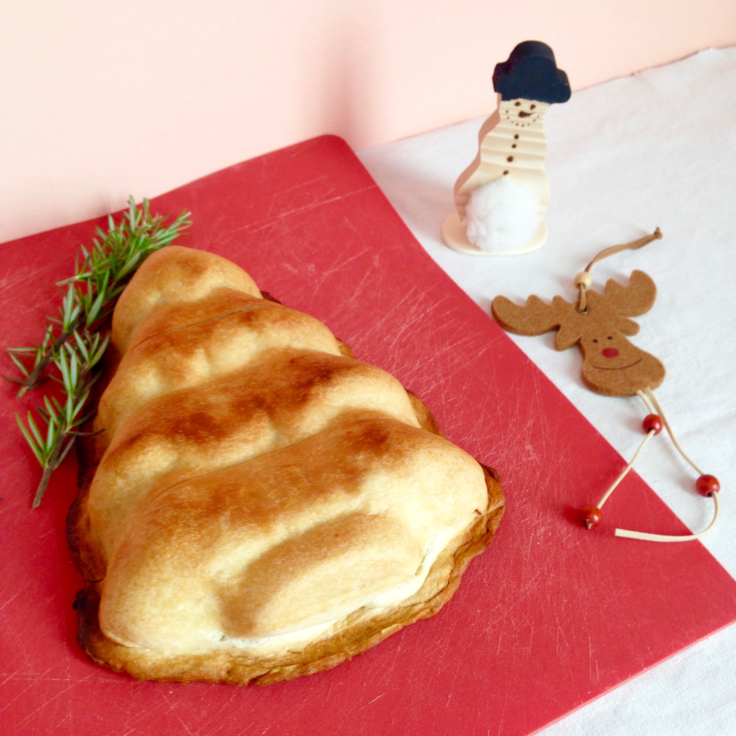 Albero di Natale ai Funghi e Pancetta