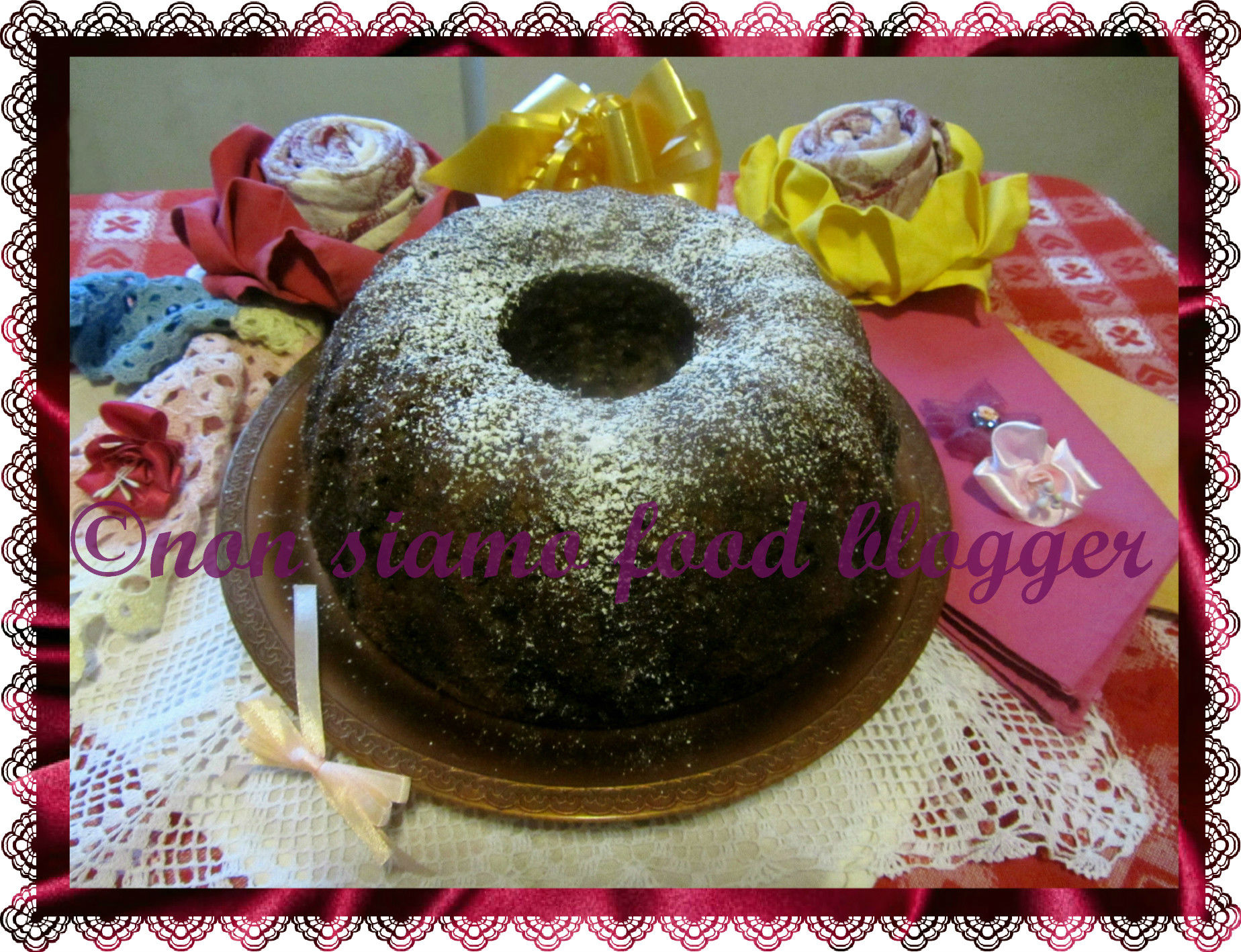 Angel Food Cake Panna e Cioccolato