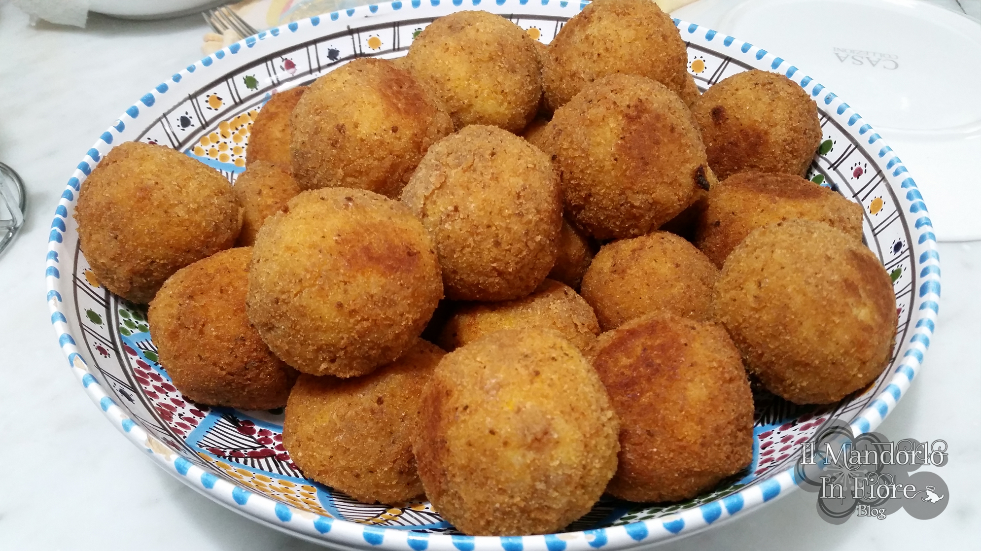 Arancine zucca e gorgonzola