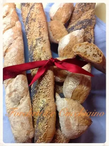 Baguette a mezzo impasto di Adriano