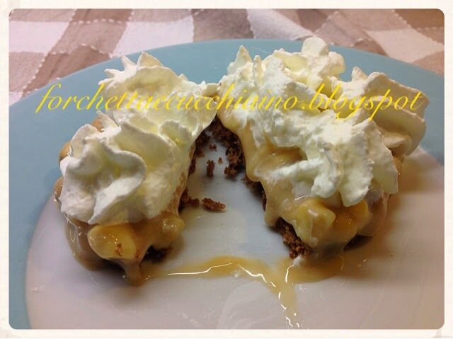 Banamou cake-Croccante con banane al caramello