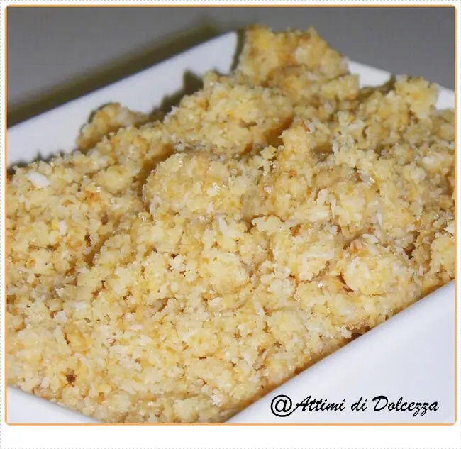 BASE PER CRUMBLE AL COCCO