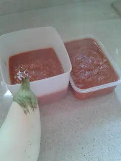 Bimby, Sugo alle Melanzane
