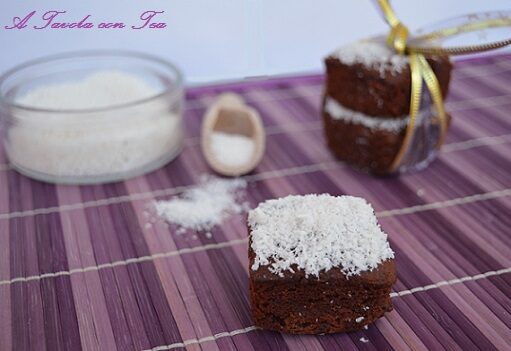Brownies al Cioccolato e Cocco