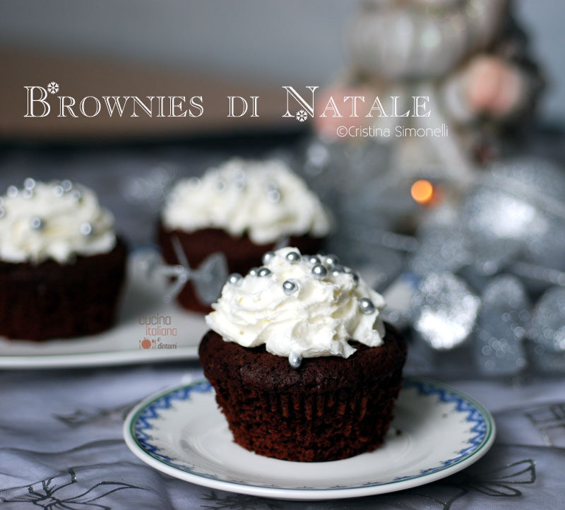 Brownies di Natale