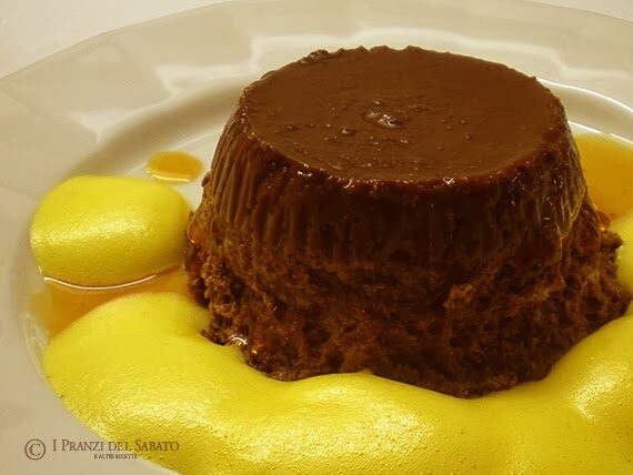 Budino di cioccolato ed amaretti