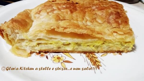 Calzone di Sfoglia con Cipolle di Gloria KitchenUSA
