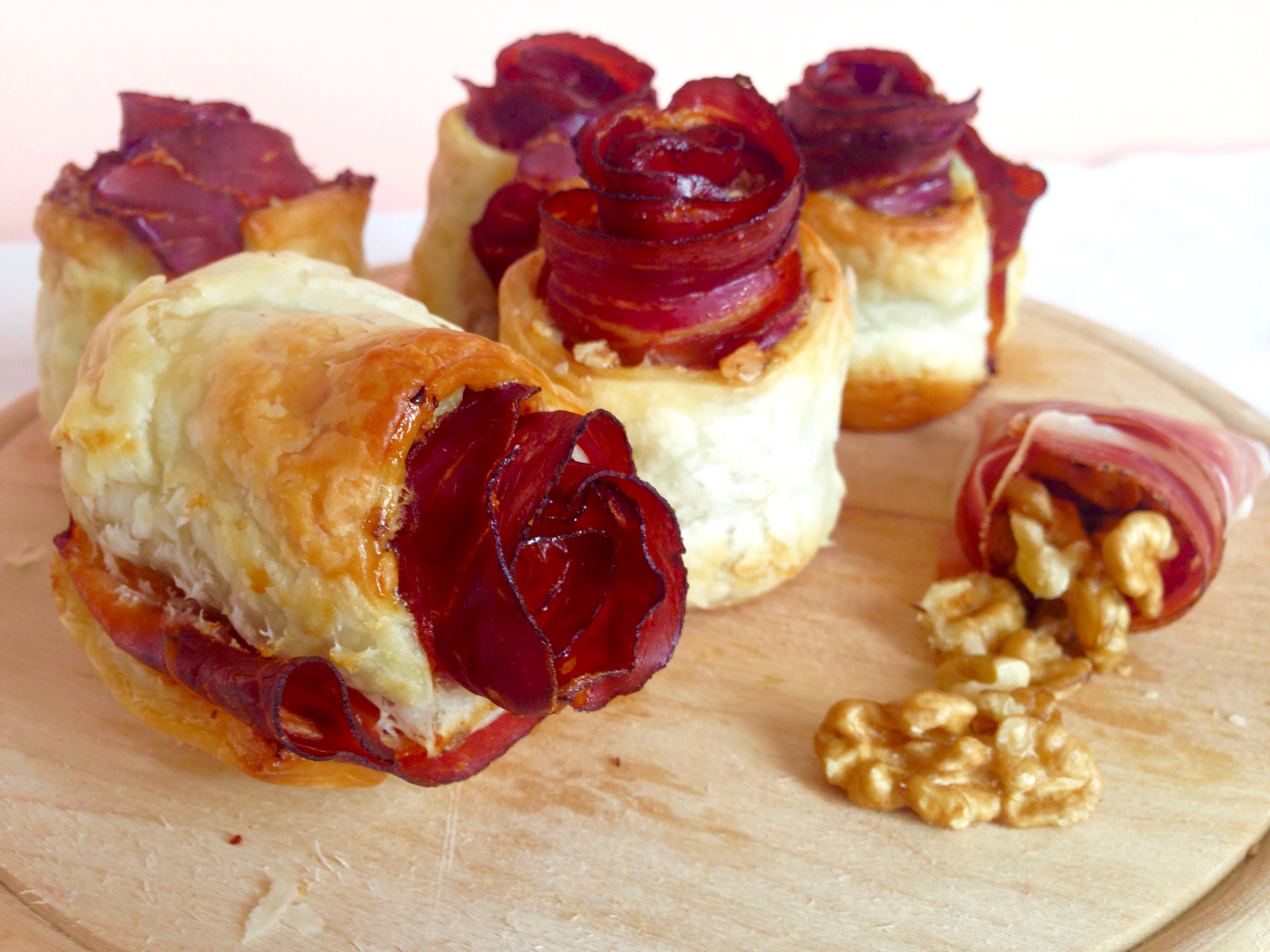 Candelotti di Sfoglia allo Speck e Noci