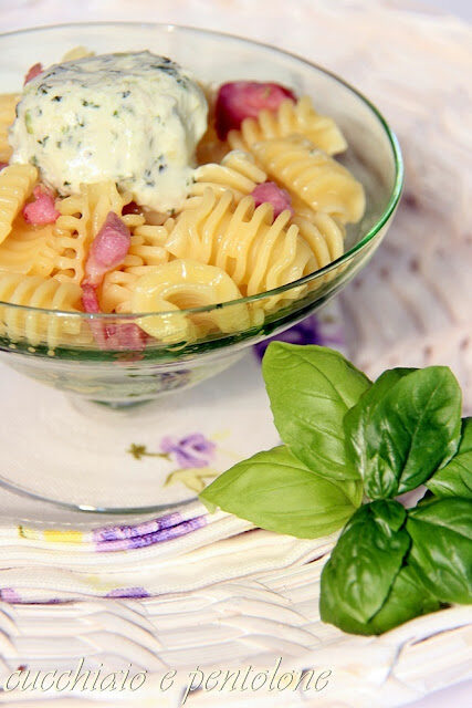 carbonara al gelato di zucchine per l’mtc