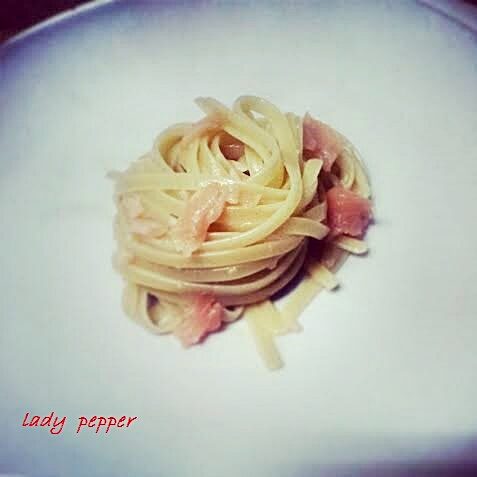 Carbonara di salmone affumicato