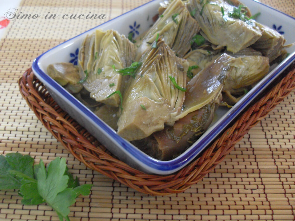 carciofi trifolati