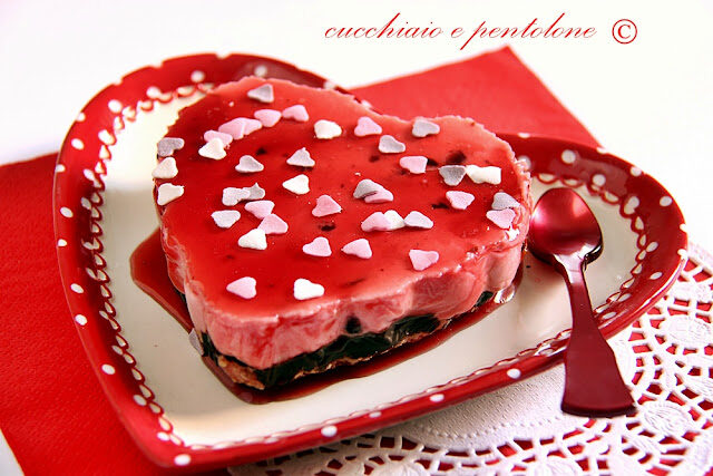 cheese cake alle amarene sciroppate