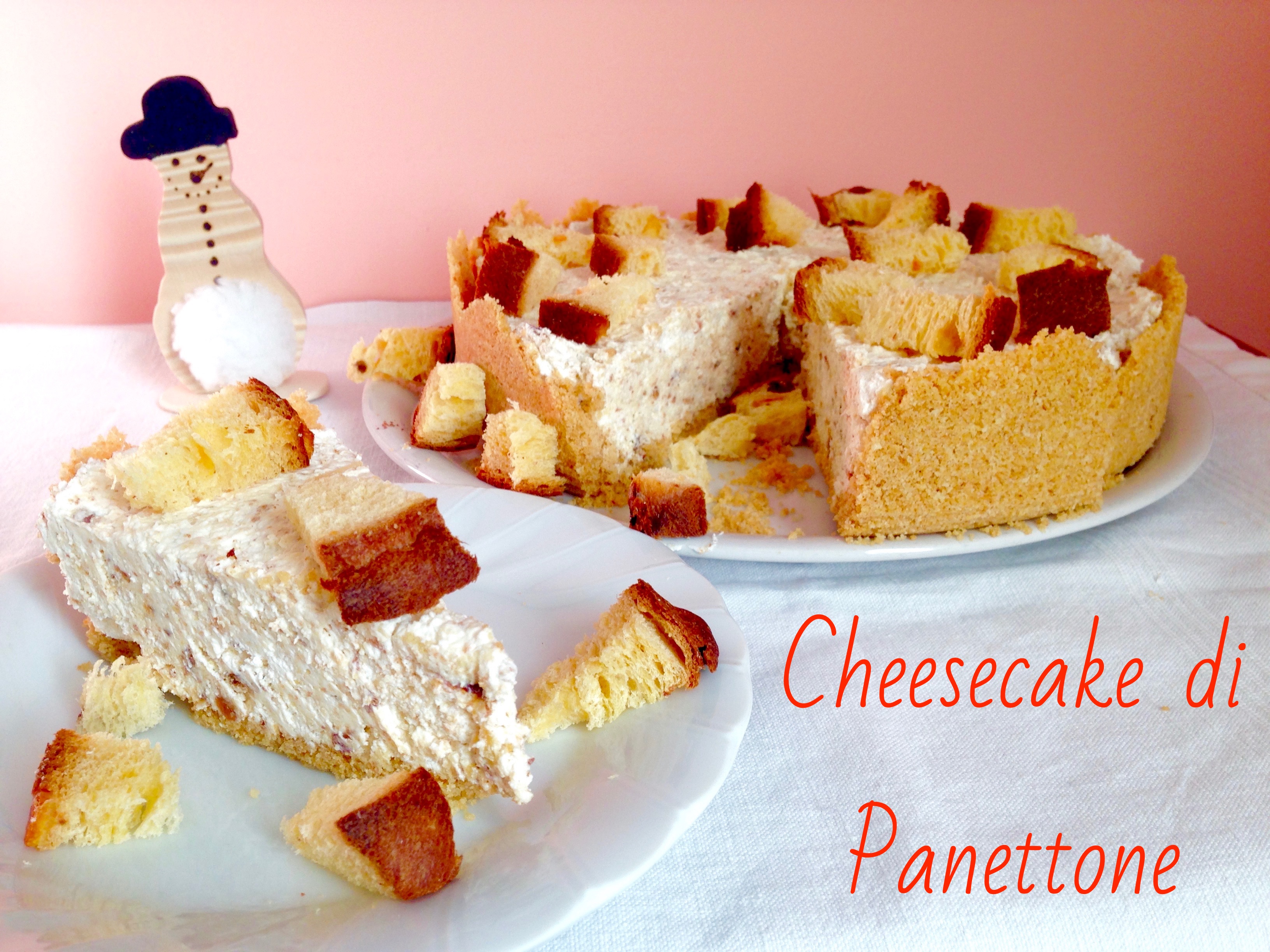 Cheesecake di Panettone