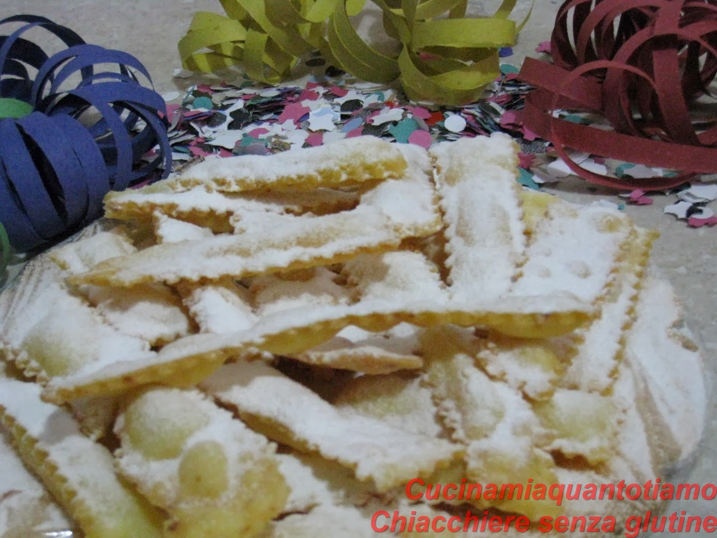 Chiacchiere senza glutine