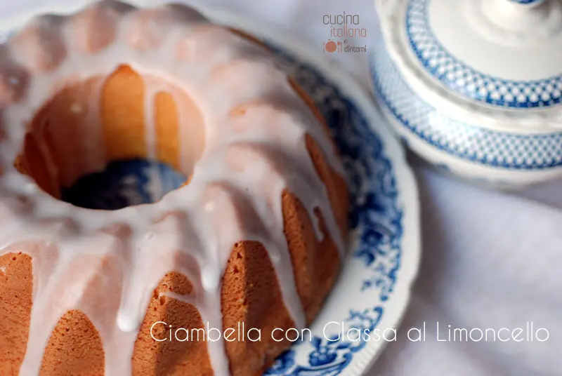Ciambella con Glassa al Limoncello