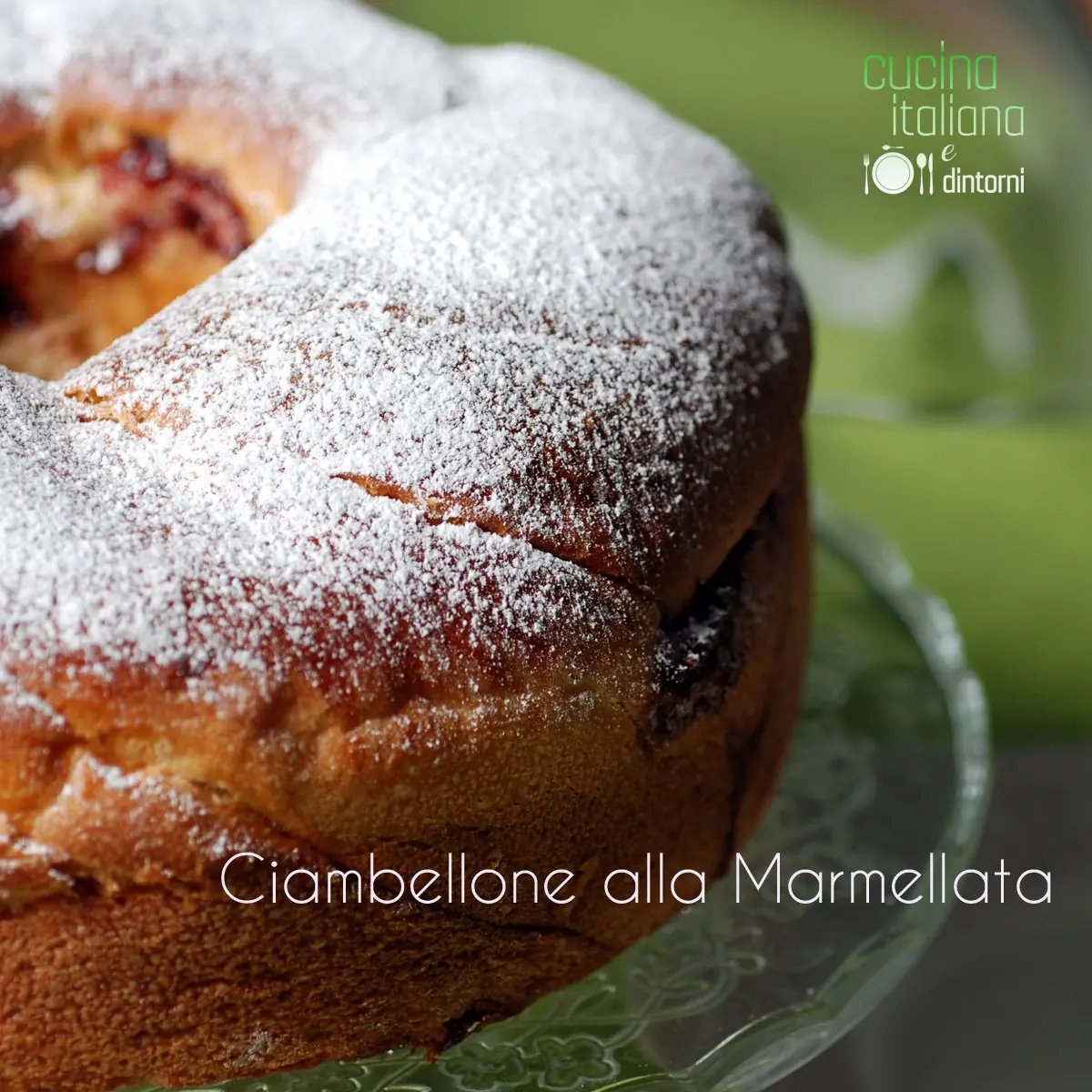 Ciambellone con la marmellata