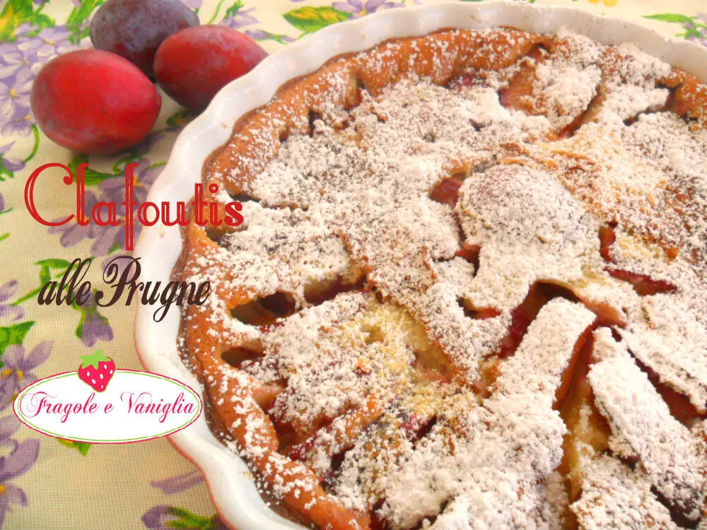 Clafoutis alle Prugne