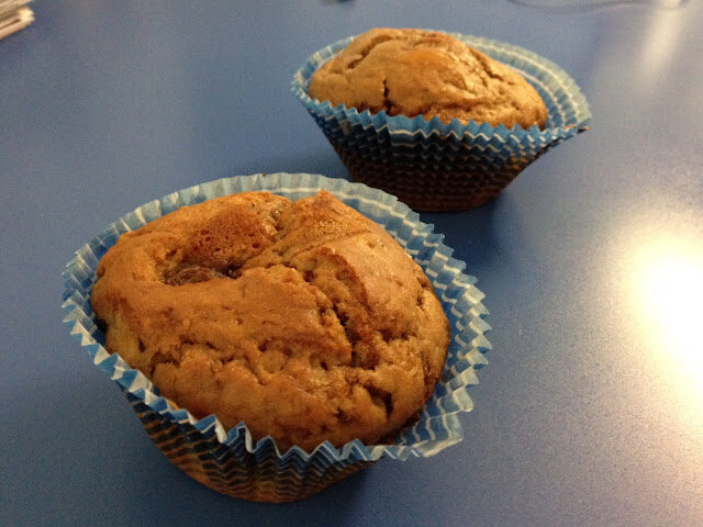 Con e Senza Bimby, Muffin con Cuore Fondente di Nutella