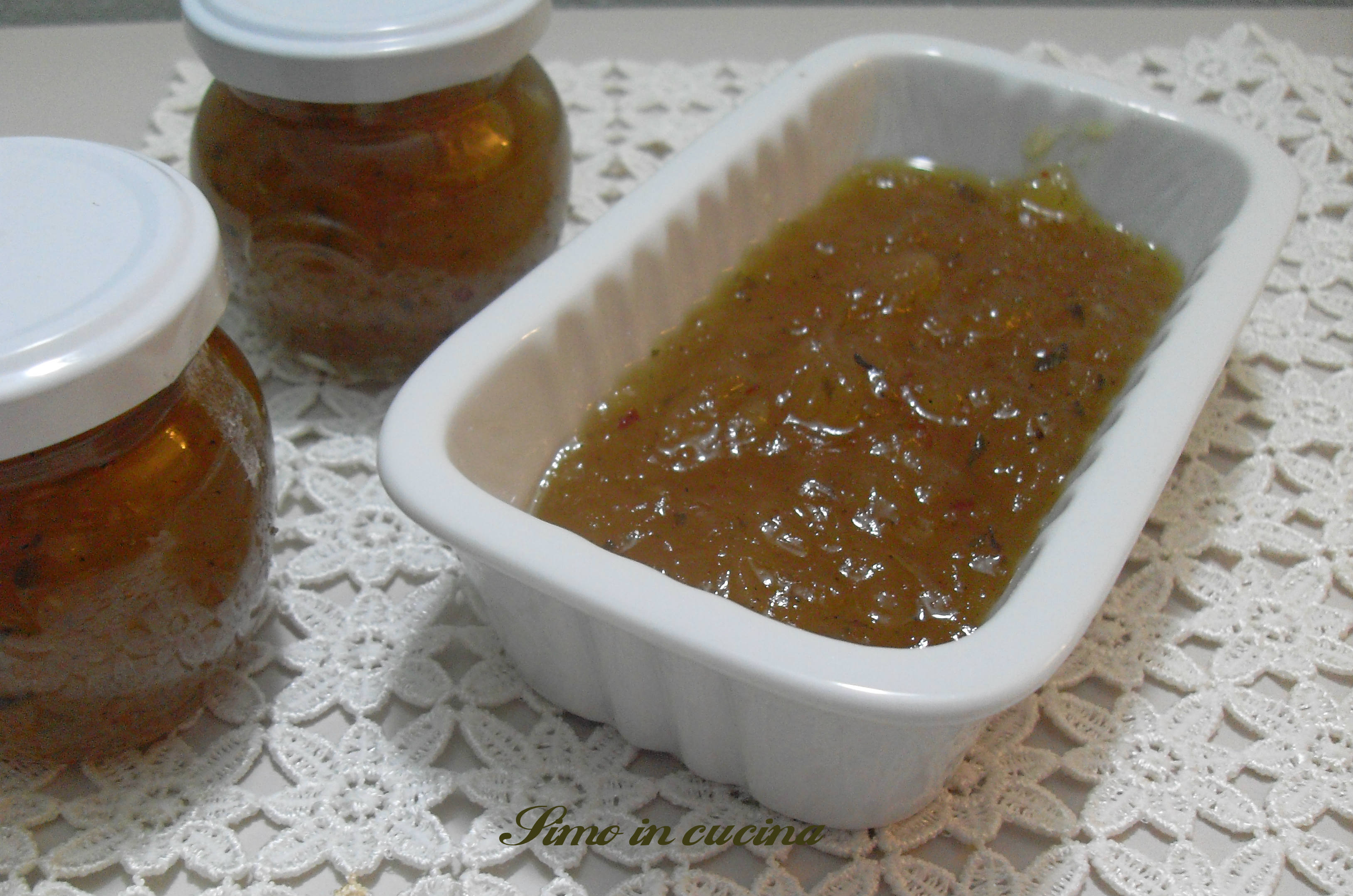 confettura di cipolle alle erbe aromatiche