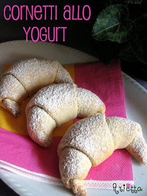 Cornetti allo yogurt