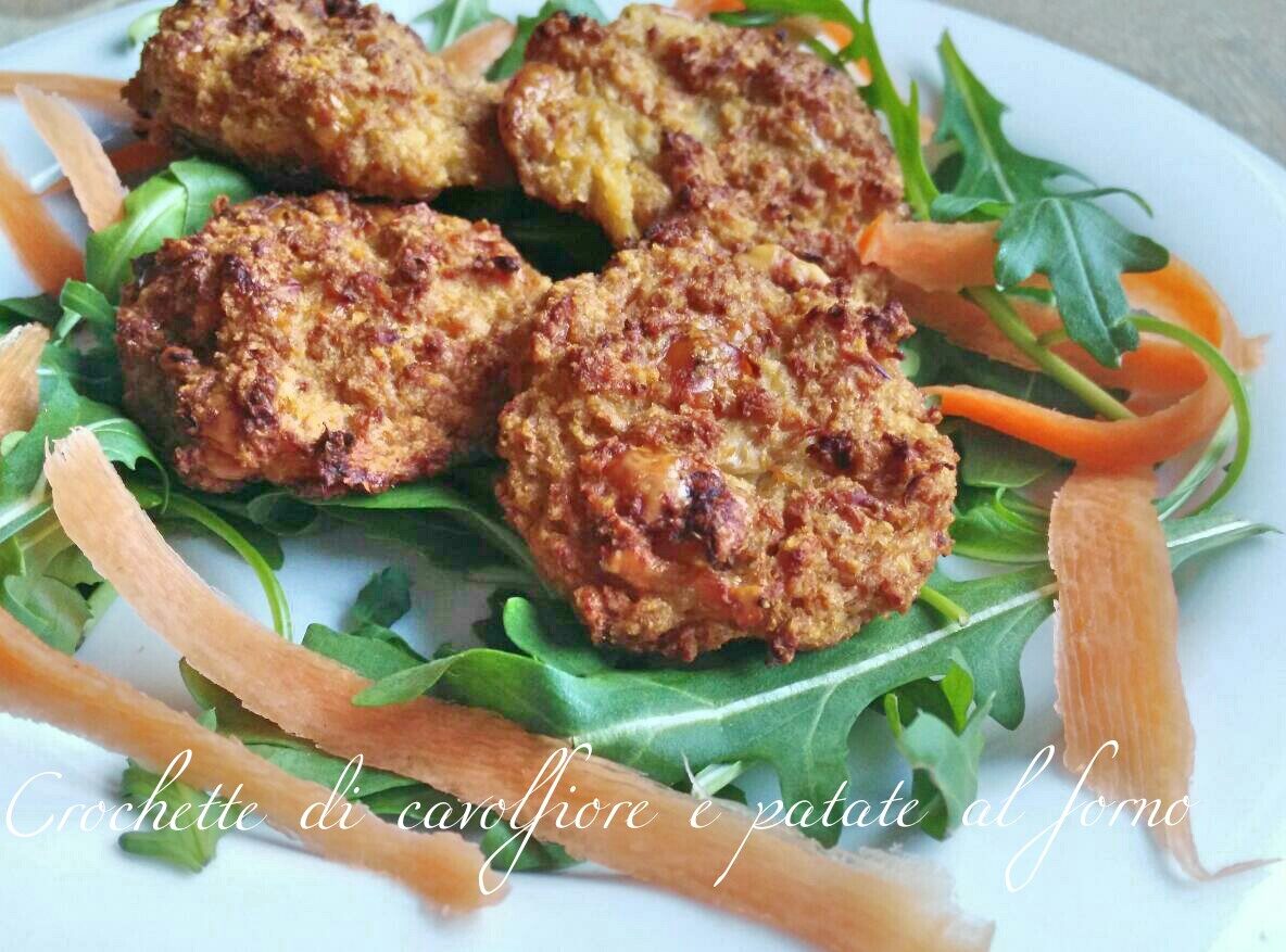 Crochette di cavolfiore e patate al forno