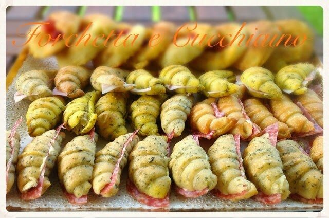 Croissant salati da buffet