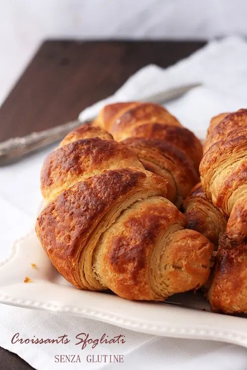 Croissants sfogliati senza glutine per MTC