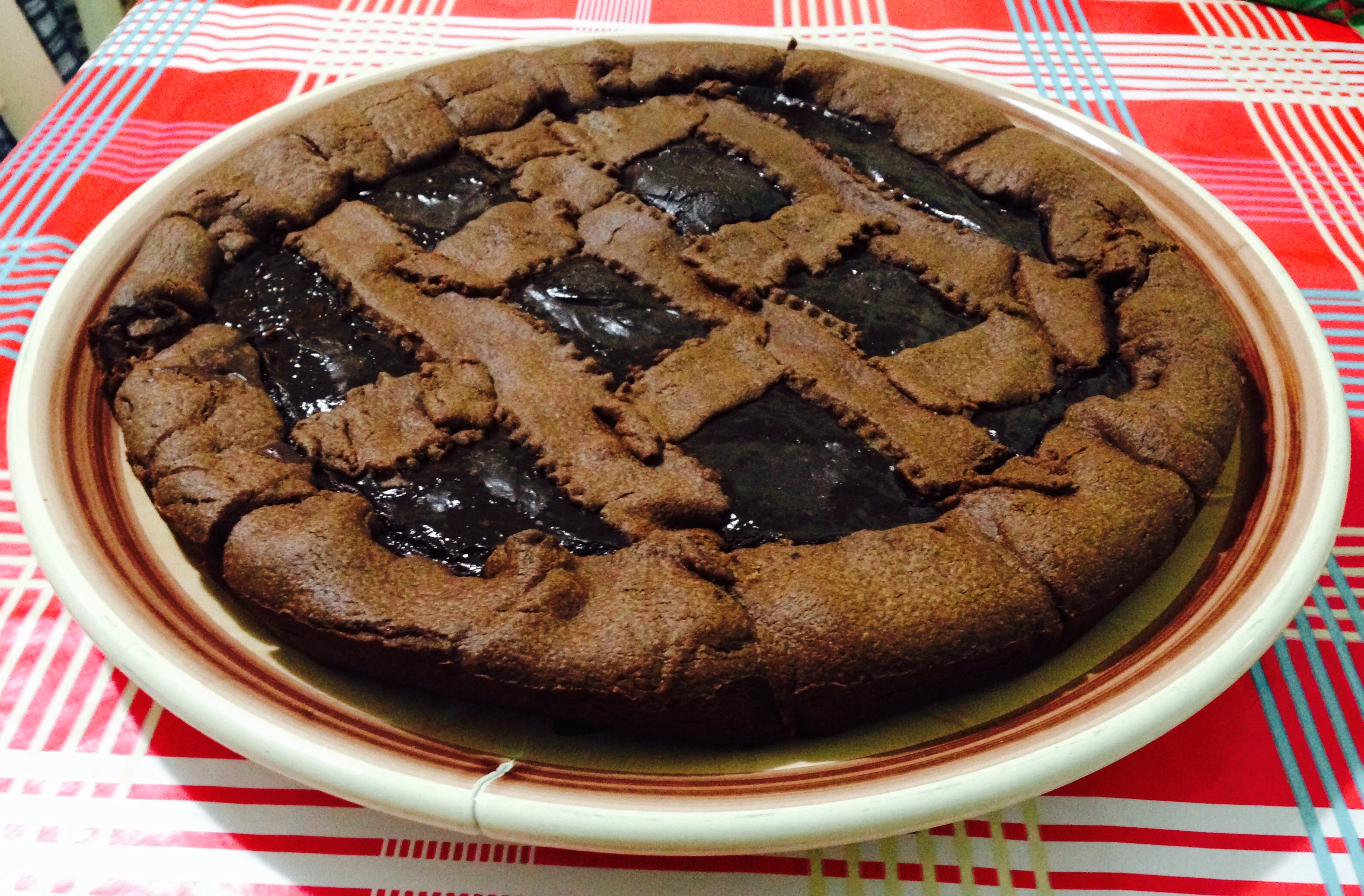 Crostata cioccolattosa