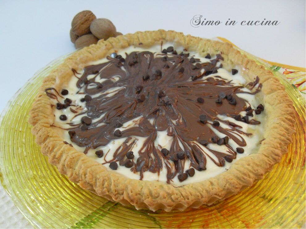 crostata con mascarpone e nutella