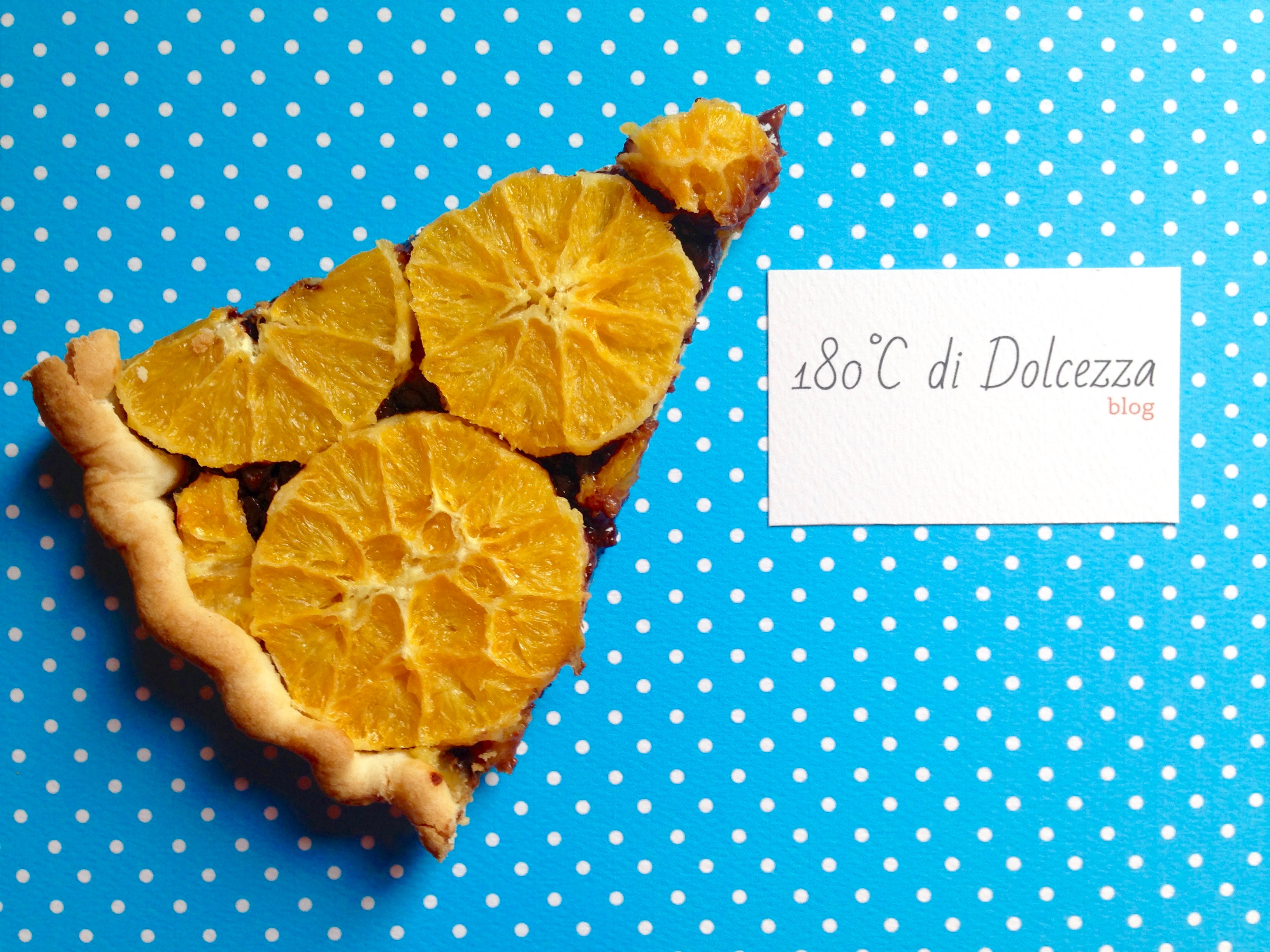 Crostata di Cioccolato e Arance