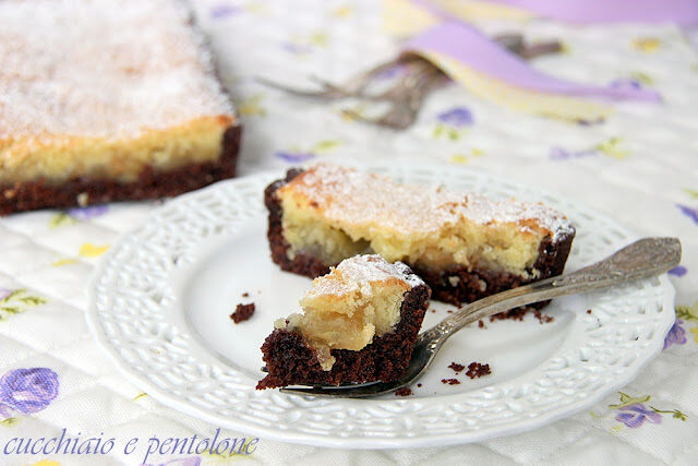 crostata frangipane alla composta di pere, pepe e cannella, per l’mtc!