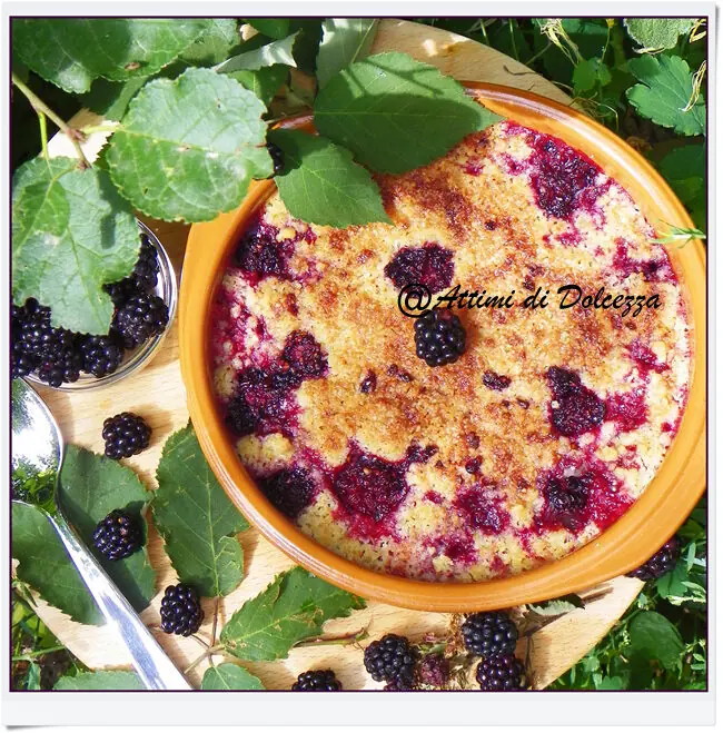 CRUMBLE DI MORE E COCCO