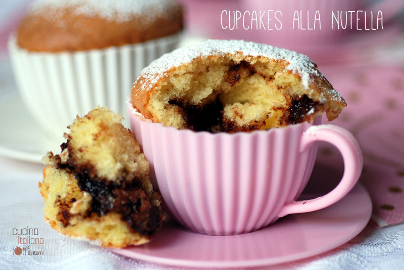 Cupcakes al mascarpone con crema di nocciola