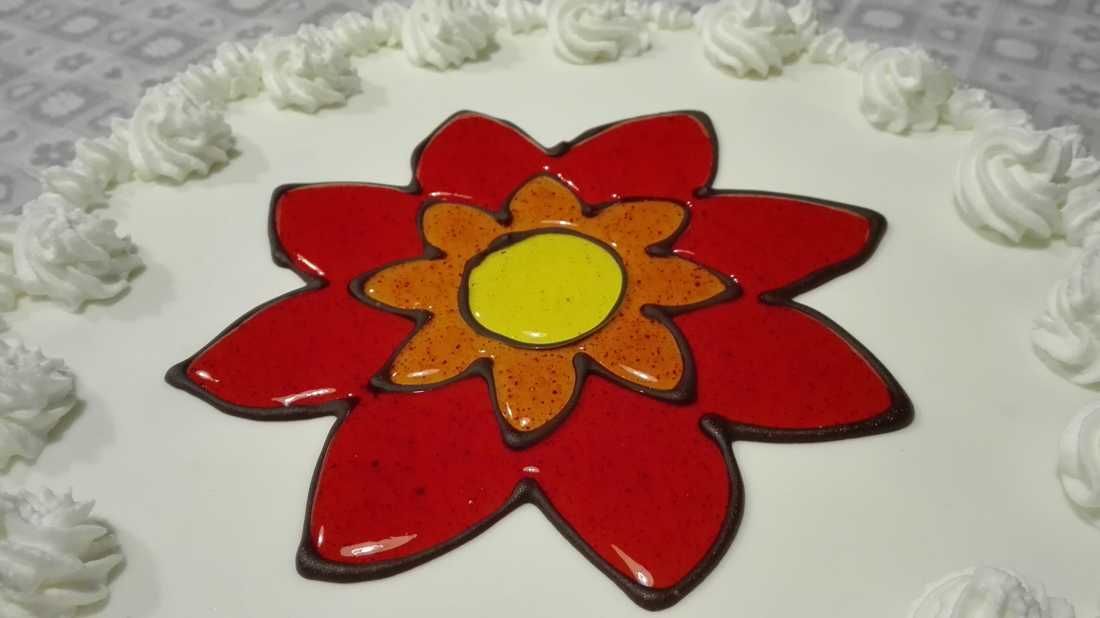 Decorazione con la gelatina – Tecnica