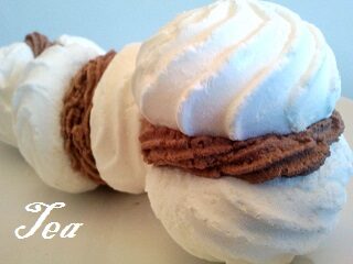 Dolcetti di Meringa e Crema di Cioccolato Light in 5 minuti!