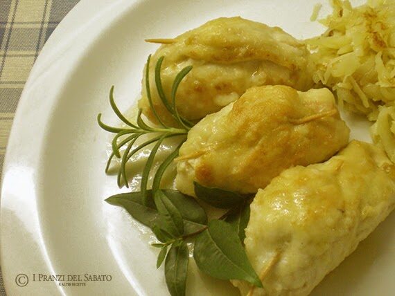 Fagottini di pollo alle erbe mediterranee