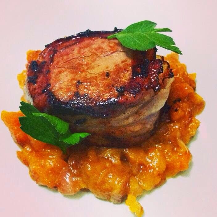Filetto di maiale alle albicocche