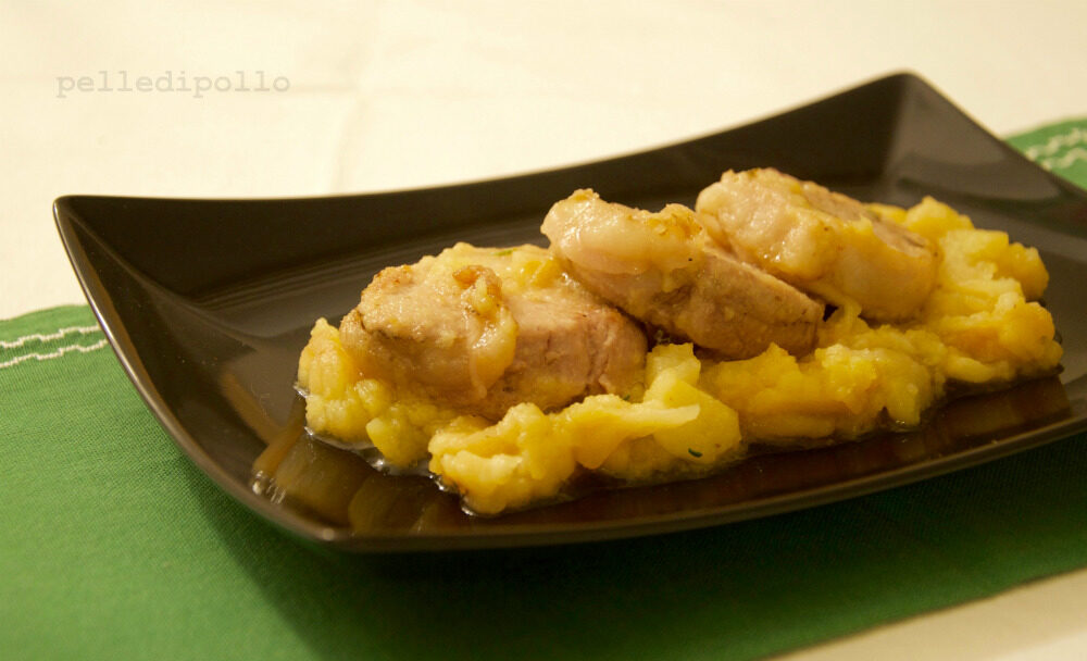 Filetto di maiale alle mele renette