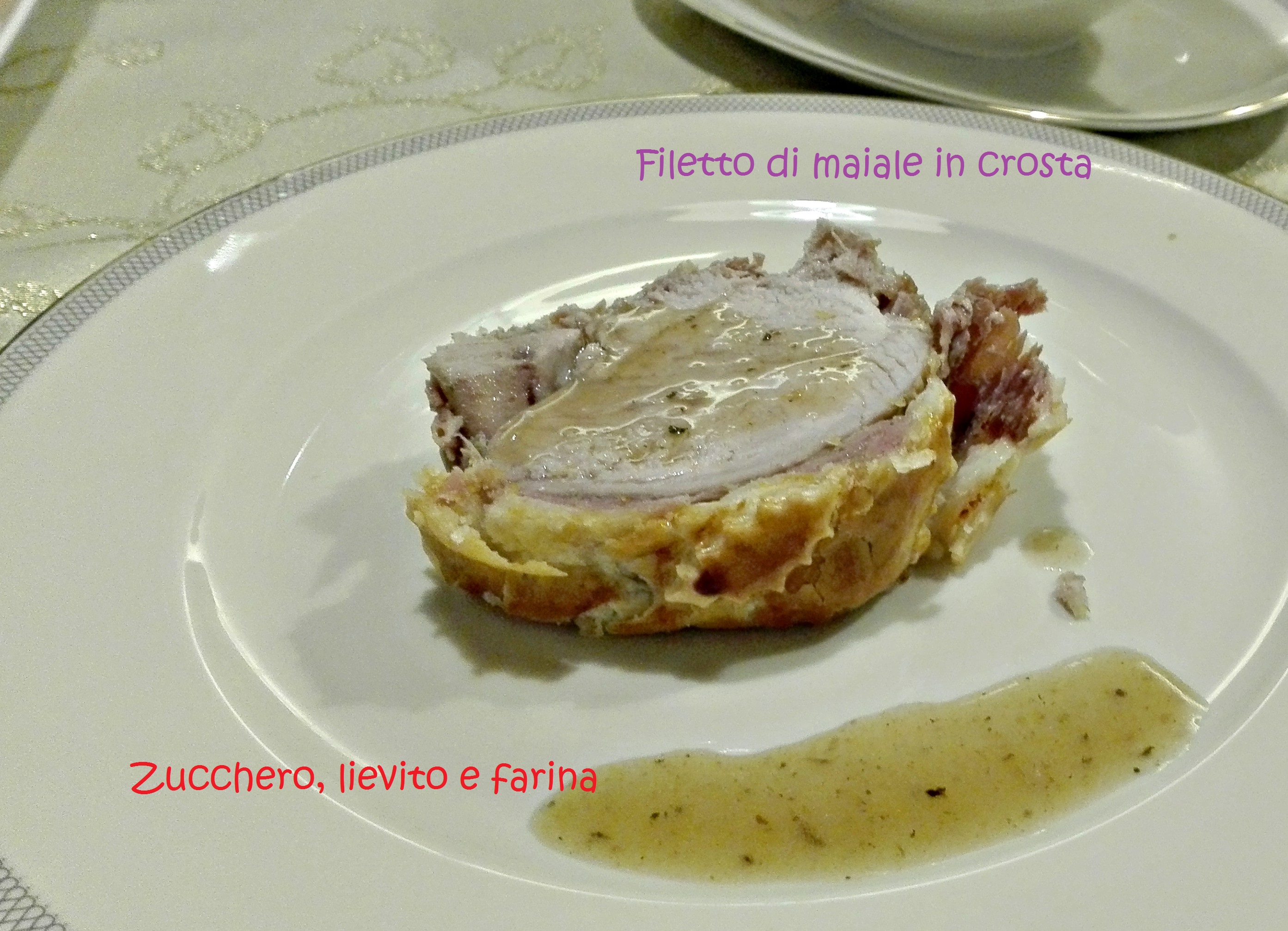 Filetto di maiale in crosta