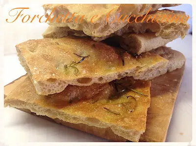 Focaccia bianca romana, croccante!