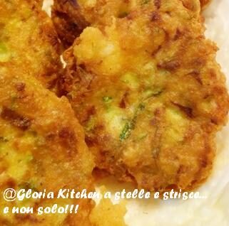 Frittelle di Zucchine, Quinoa e Curcuma di Gloria KitchenUSA