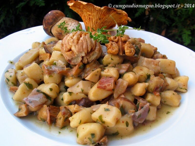 Gnocchetti ai profumi del bosco