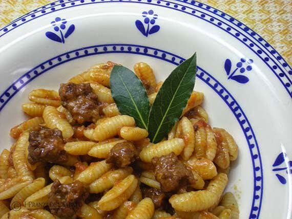 Gnocchetti sardi alla salsiccia