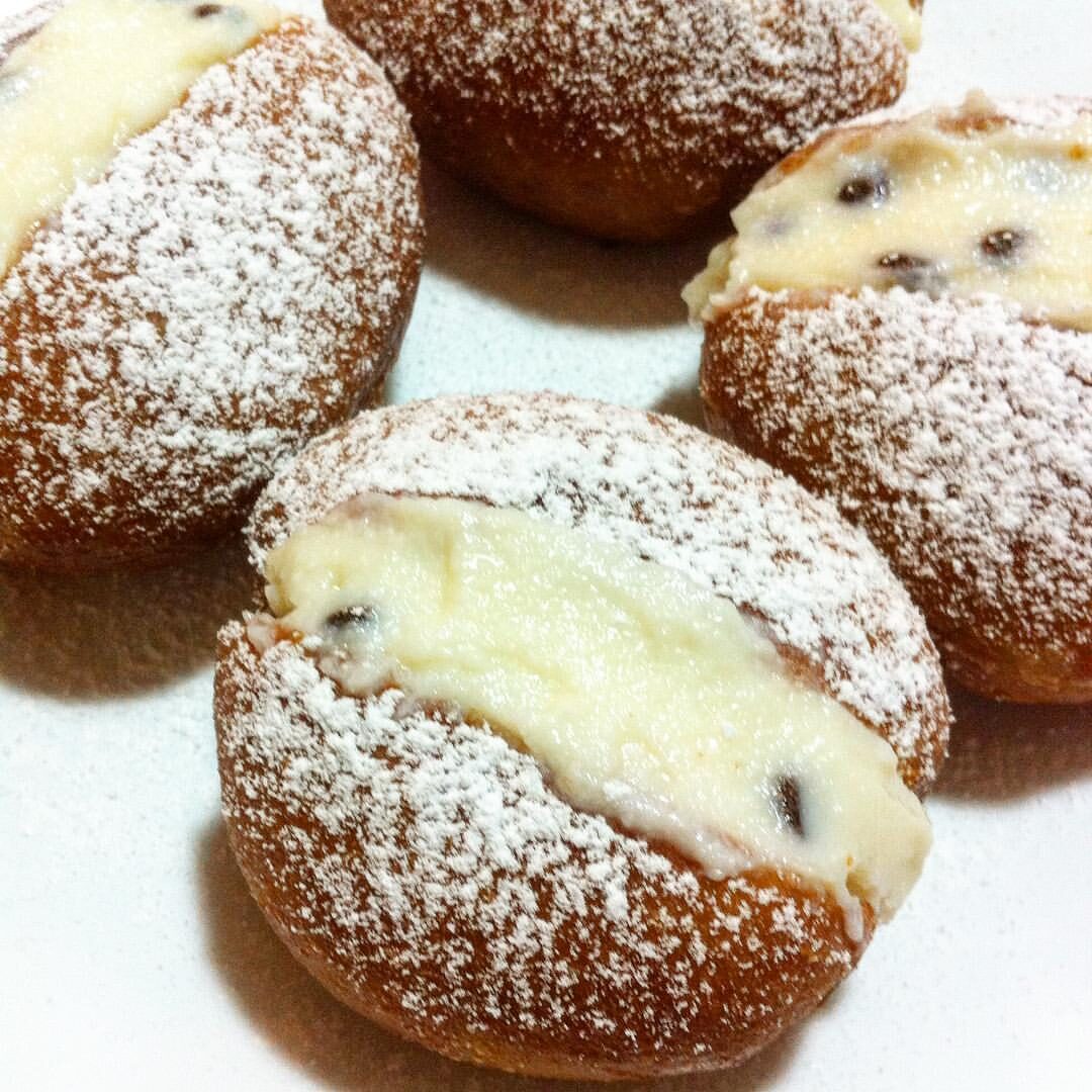 Graffe trapanesi con la ricotta