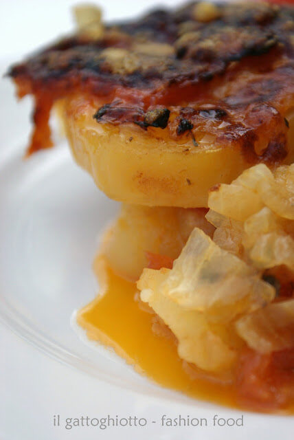 Gratin de pomme de terre provencal di Julia Child