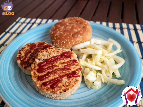 Hamburger di cannellini con uova