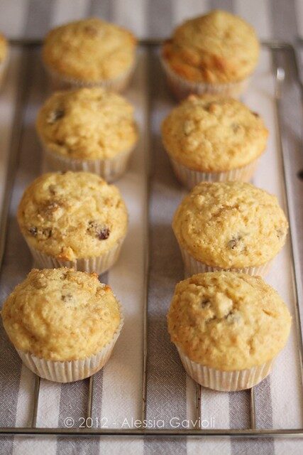 Healthy muffins (quark, uvetta & fiocchi di avena)