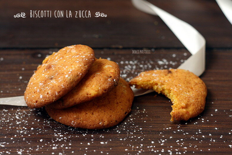 I biscotti con la zucca