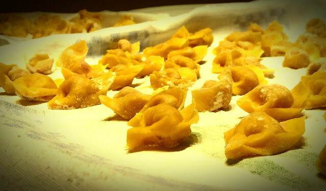 I tortellini emiliani: amore a primo assaggio
